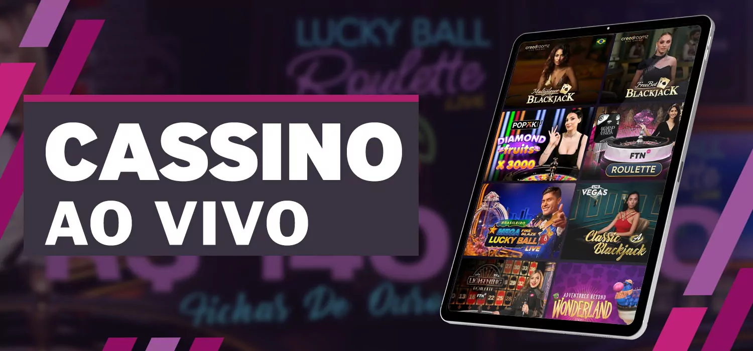 VBet Cassino ao Vivo